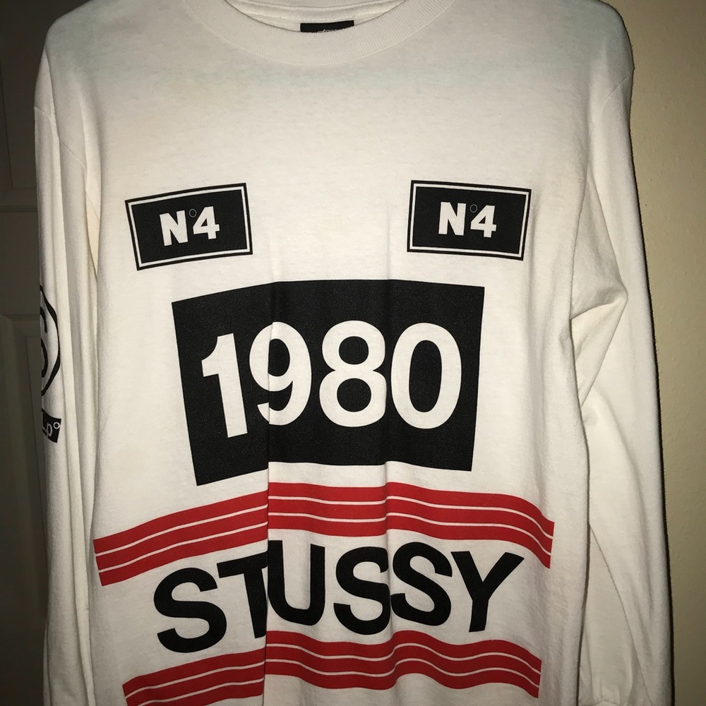 STUSSY White Longsleeve